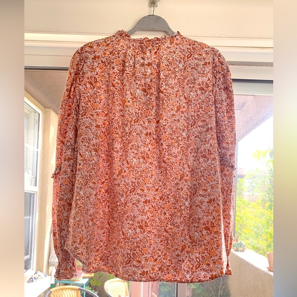 Ruffle long Sleeve Blouses Size XXL - Picture 4 of 12